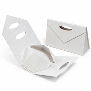 ZDH-004 White Handheld folding Gift Box